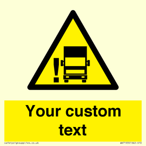 Custom warning blindspot